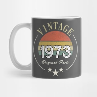 50th Birthday retro vintage T-Shirt Mug